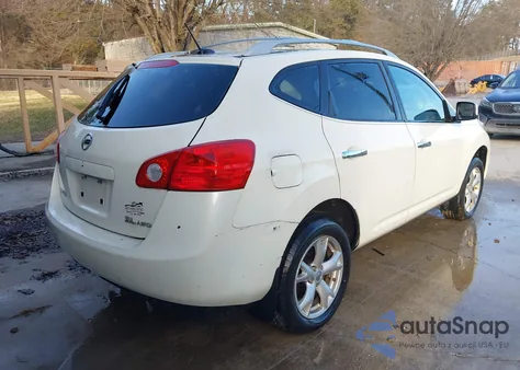 2010 Nissan Rogue Sl из США, поврежденный, VIN JN8AS5MV3AW112179